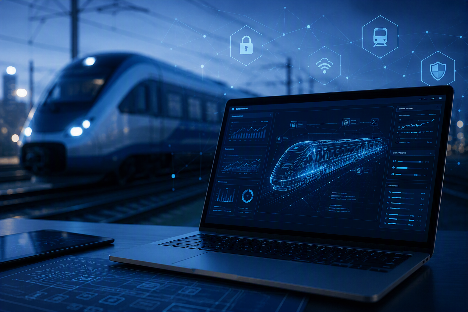 Digitalizace železniční dopravy přináší nové kybernetické výzvy - bezplatný webinář představí aktuální rizika i možnosti ochrany
